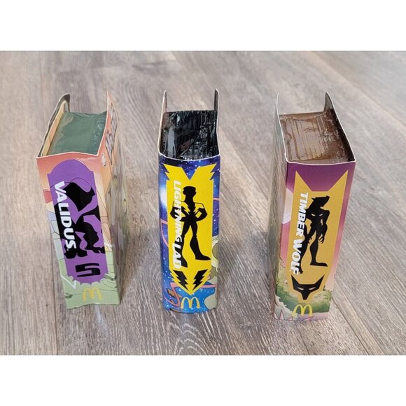 McDonalds DC Comics Legion Of Superheroes Happy Meal Toy Lot Of 3 - Picture 2 of 8